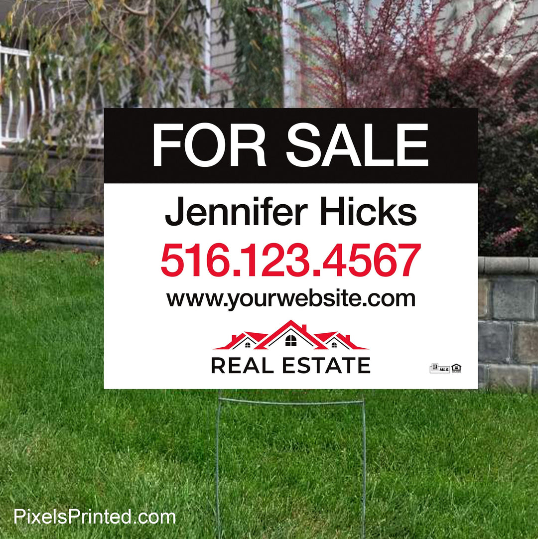 Independent real estate yard signs yard signs PixelsPrinted 