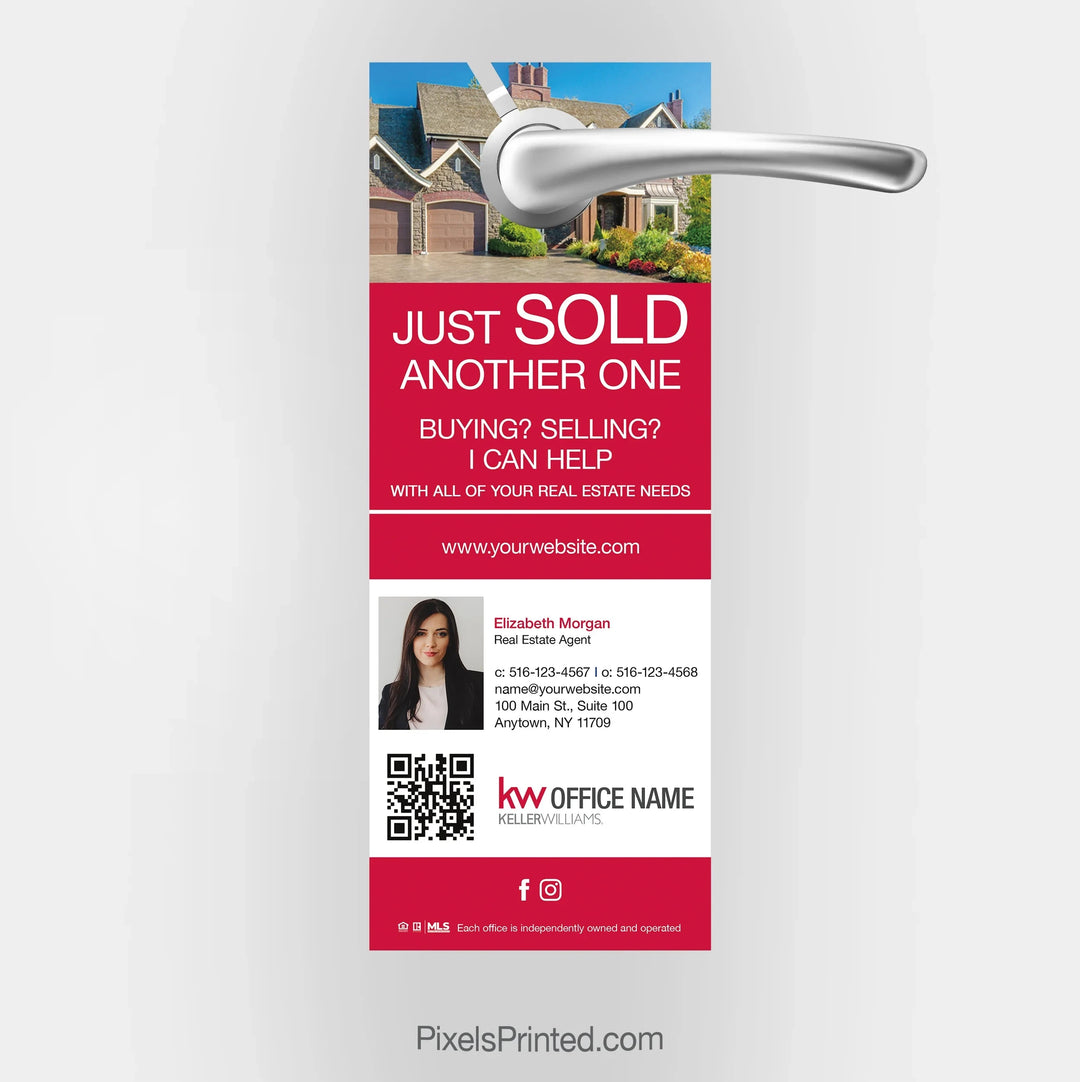 Keller Williams door hangers PixelsPrinted 