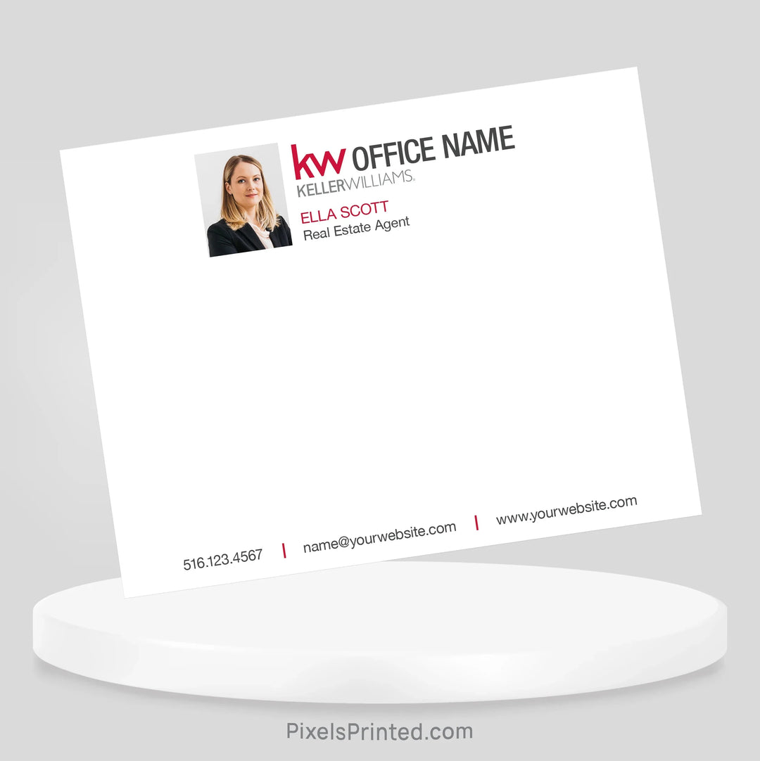 Keller Williams notecards notecards PixelsPrinted 