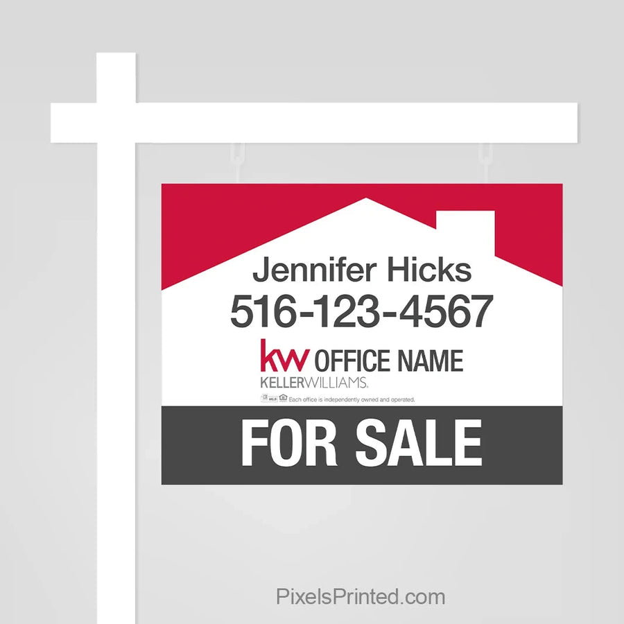 Keller Williams real estate for sale sign panels sign panels PixelsPrinted 
