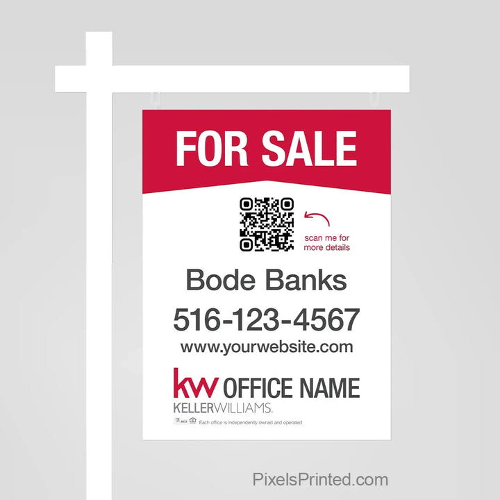 Keller Williams real estate sign panels sign panels PixelsPrinted 