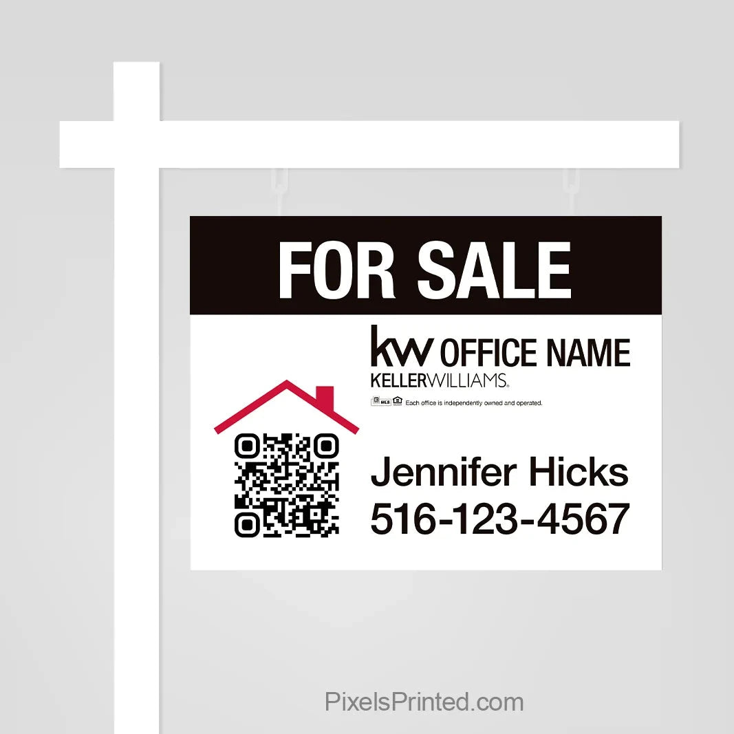 Keller Williams real estate sign panels sign panels PixelsPrinted 