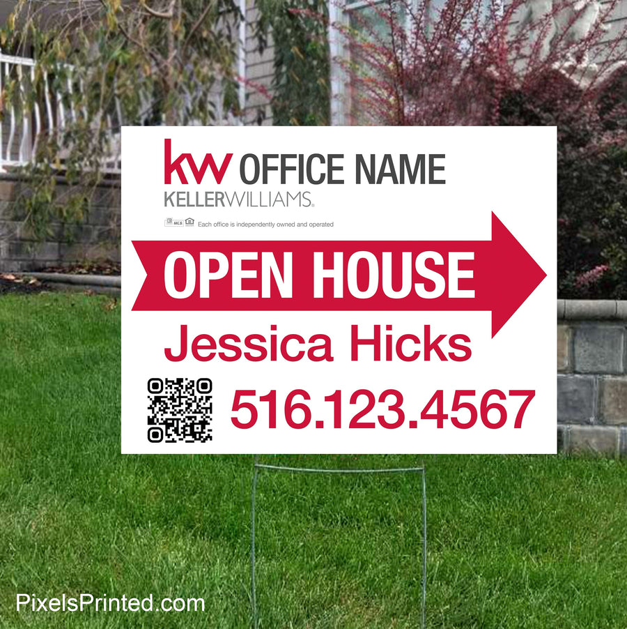 Keller Williams yard signs yard signs PixelsPrinted 