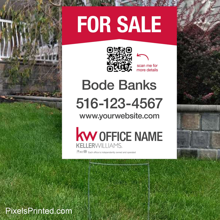 Keller Williams yard signs yard signs PixelsPrinted 