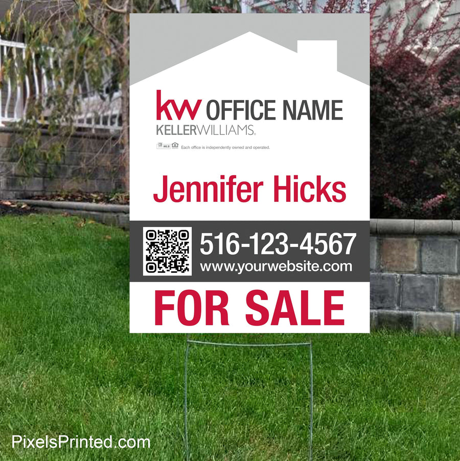 Keller Williams yard signs yard signs PixelsPrinted 