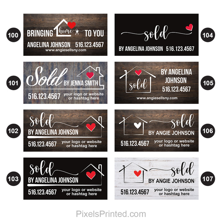 Realtor Closing Day Social Media Sign - PixelsPrinted