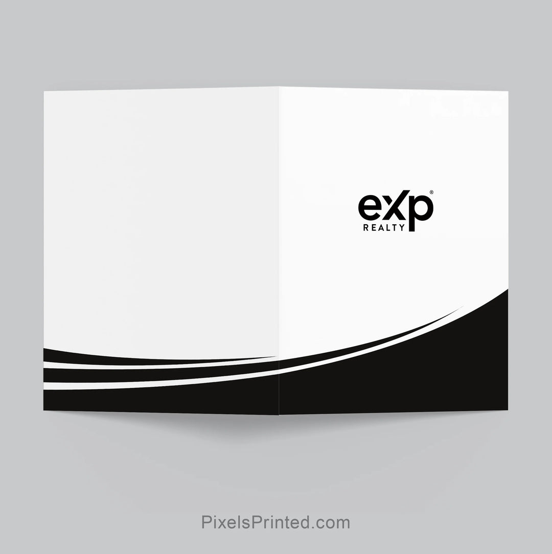 custom eXp Realty realtor presentation folder for client meetings