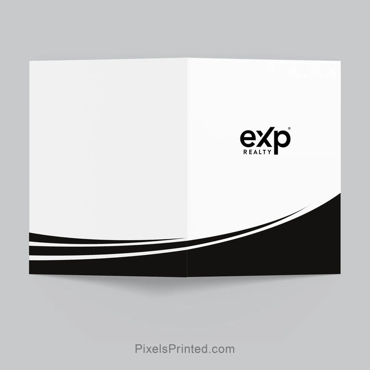 custom eXp Realty realtor presentation folder for client meetings
