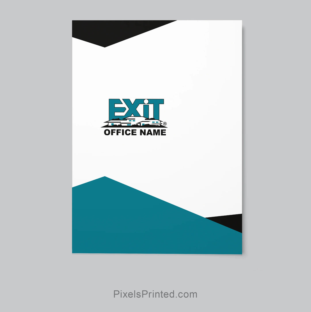 EXIT Realty listing presentation folder for real estate agents