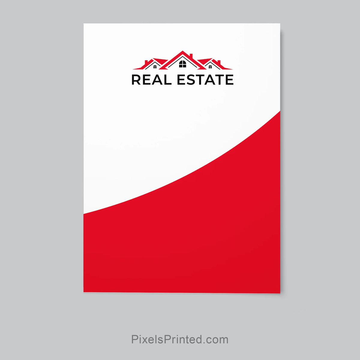 Listing presentation folder for independent real estate agents