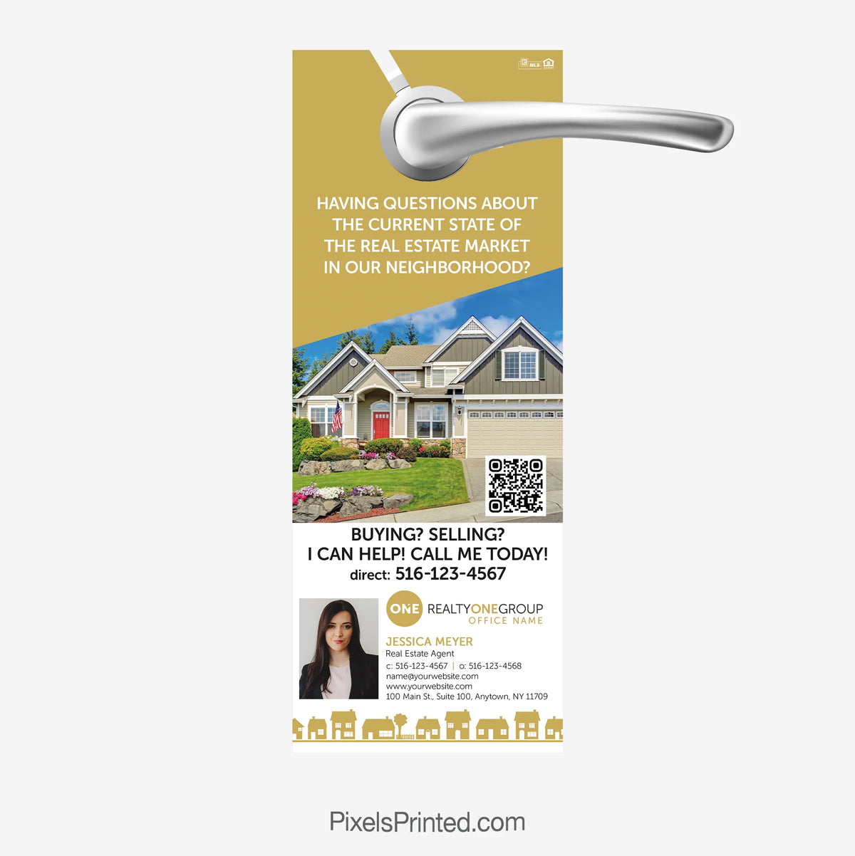 Realty ONE Group real estate SOI door hangers
