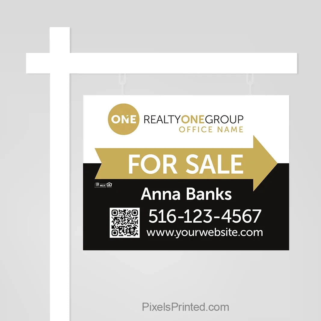 Realty ONE Group for sale sign panels sign panels PixelsPrinted 