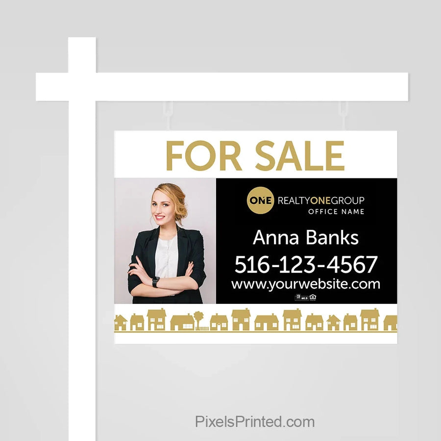 Realty ONE Group for sale sign panels sign panels PixelsPrinted 