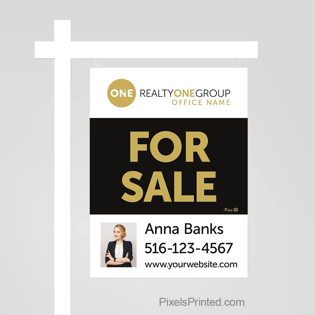 Realty ONE Group for sale sign panels sign panels PixelsPrinted 