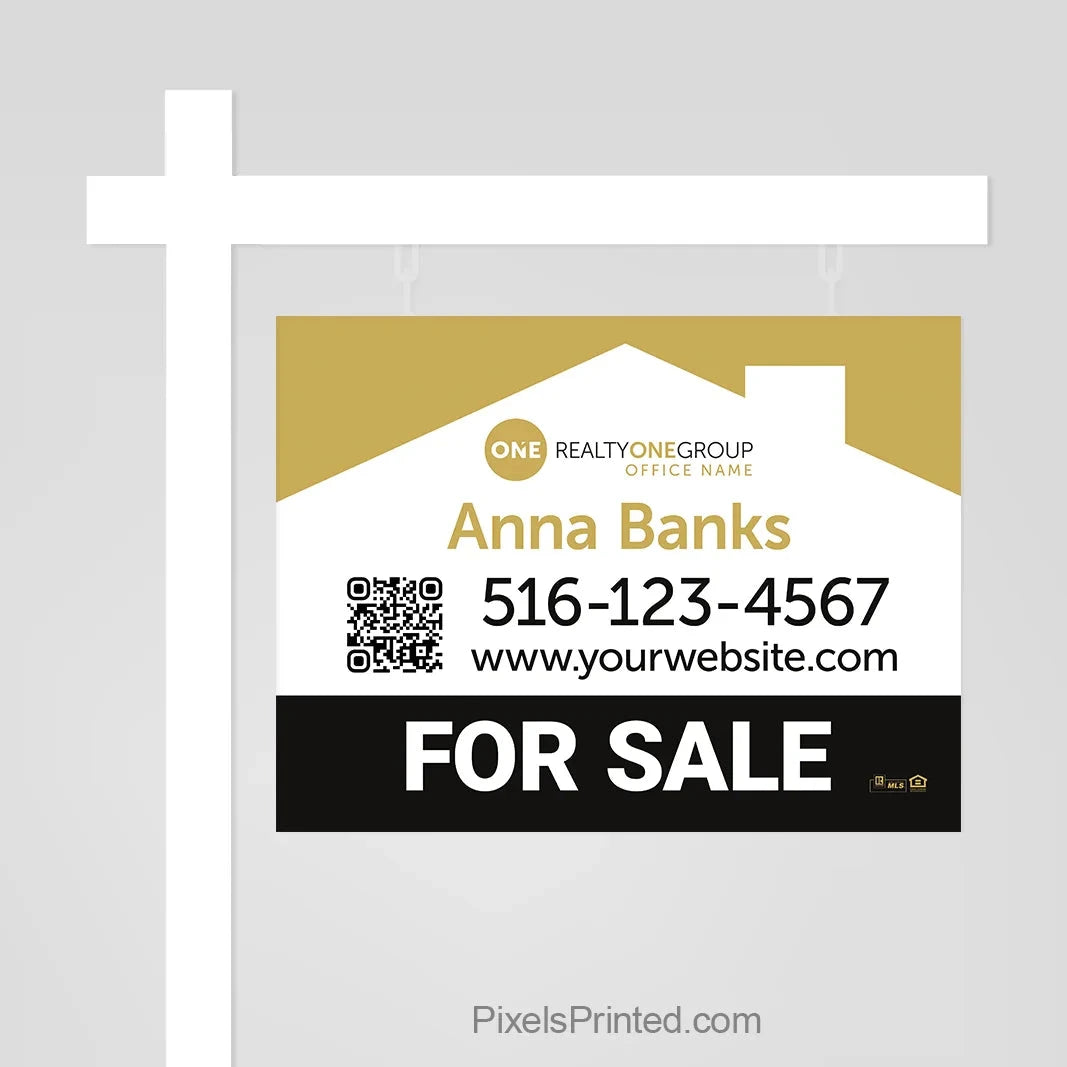 Realty ONE Group real estate sign panels sign panels PixelsPrinted 