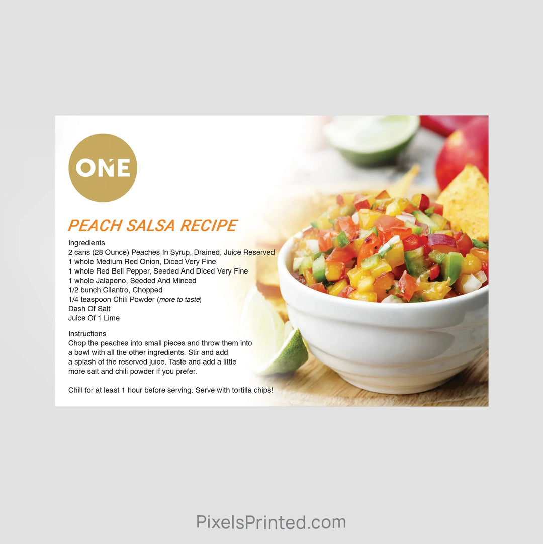 Realty One Group recipe postcards PixelsPrinted 