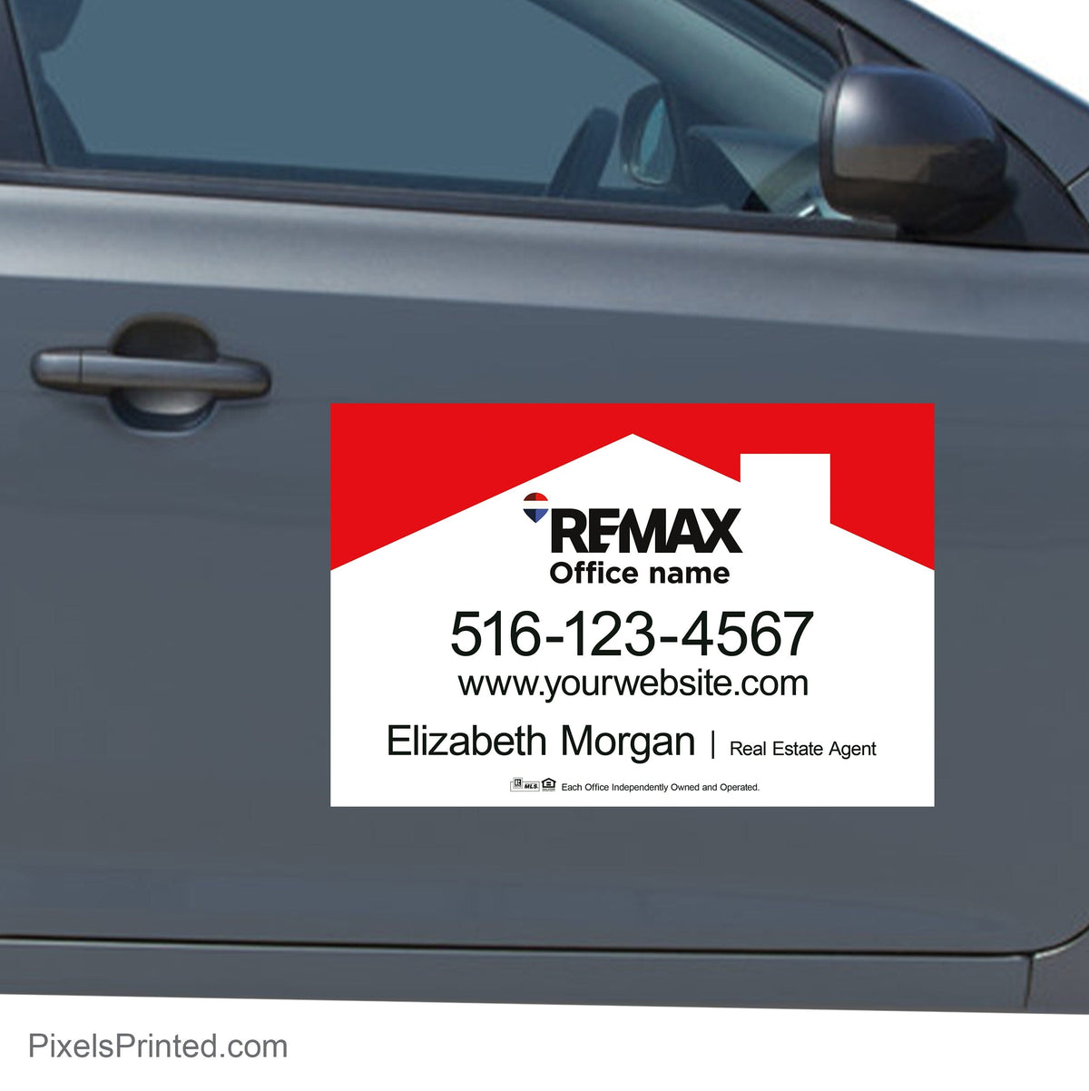 REMAX real estate car decals - 12”x18” PixelsPrinted 