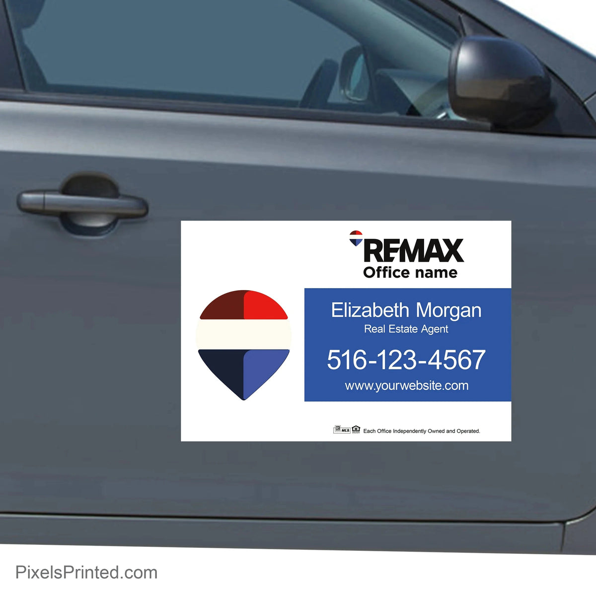 REMAX real estate car decals - 12”x18” PixelsPrinted 