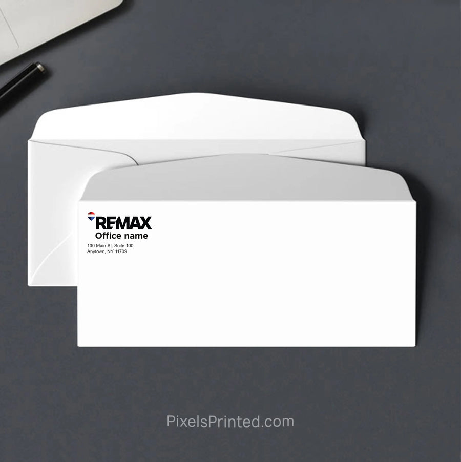 Custom REMAX Real Estate Broker Envelopes