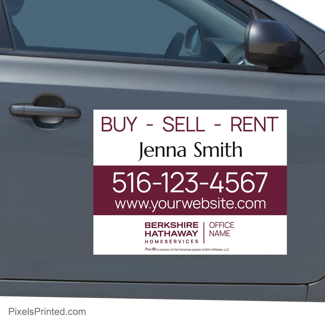 Berkshire Hathaway car decals PixelsPrinted 