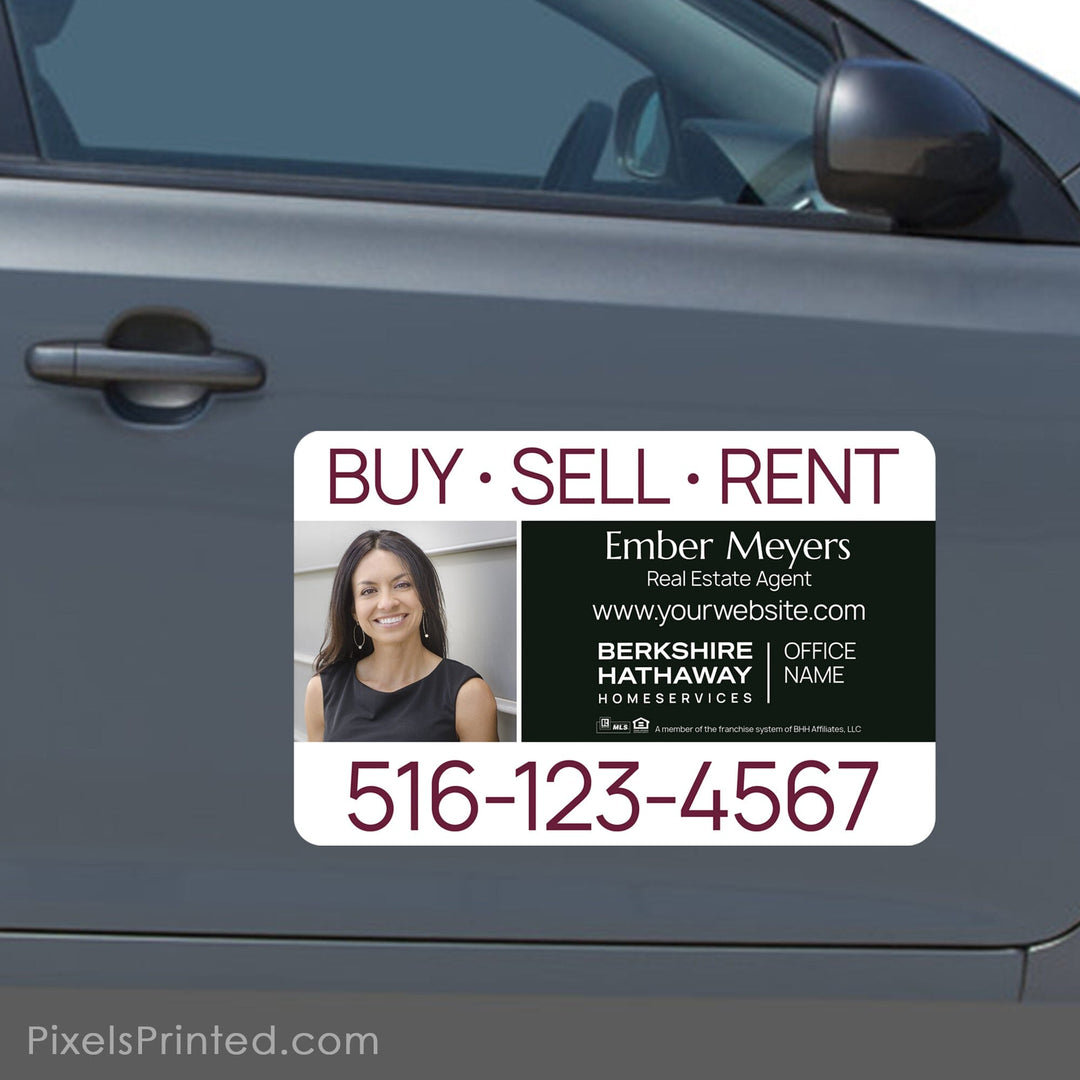 Berkshire Hathaway car magnets - 11”x17" PixelsPrinted 