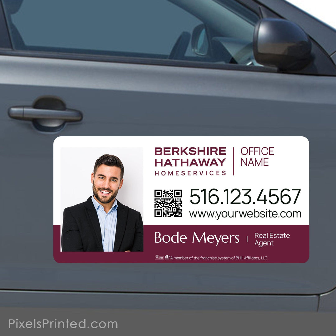 Berkshire Hathaway car magnets - 12”x24" PixelsPrinted 