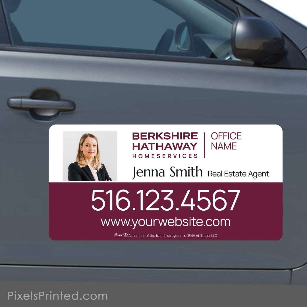 Berkshire Hathaway car magnets - 12”x24" PixelsPrinted 