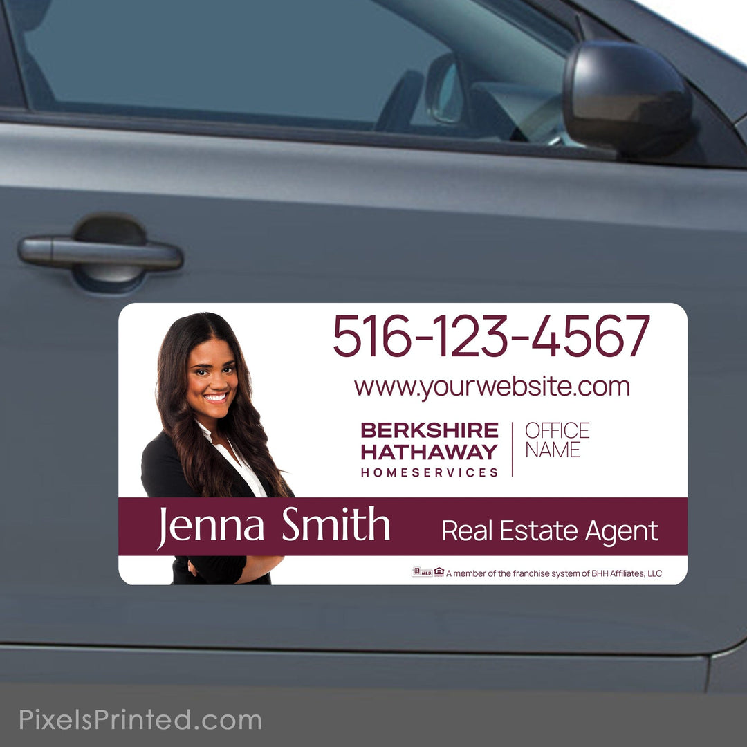 Berkshire Hathaway car magnets - 12”x24" PixelsPrinted 