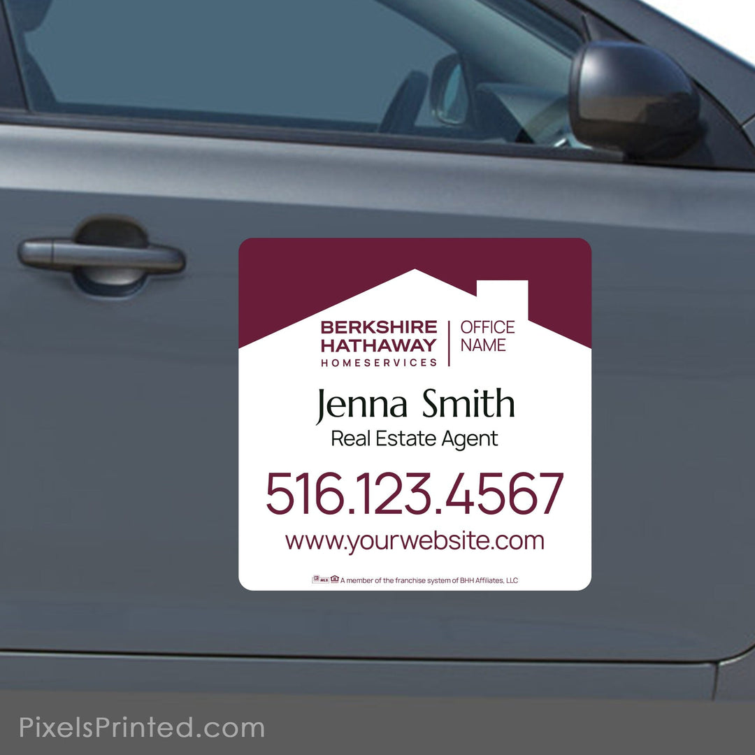 Berkshire Hathaway car magnets - 18”x18" PixelsPrinted 