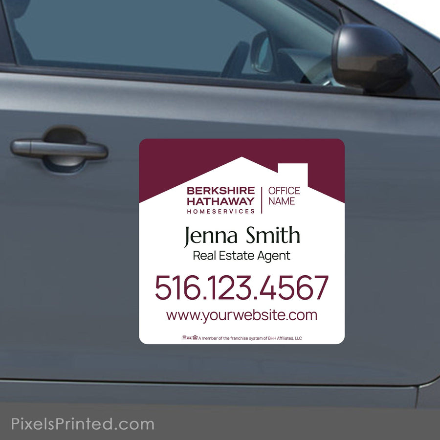 Berkshire Hathaway car magnets - 18”x18" PixelsPrinted 