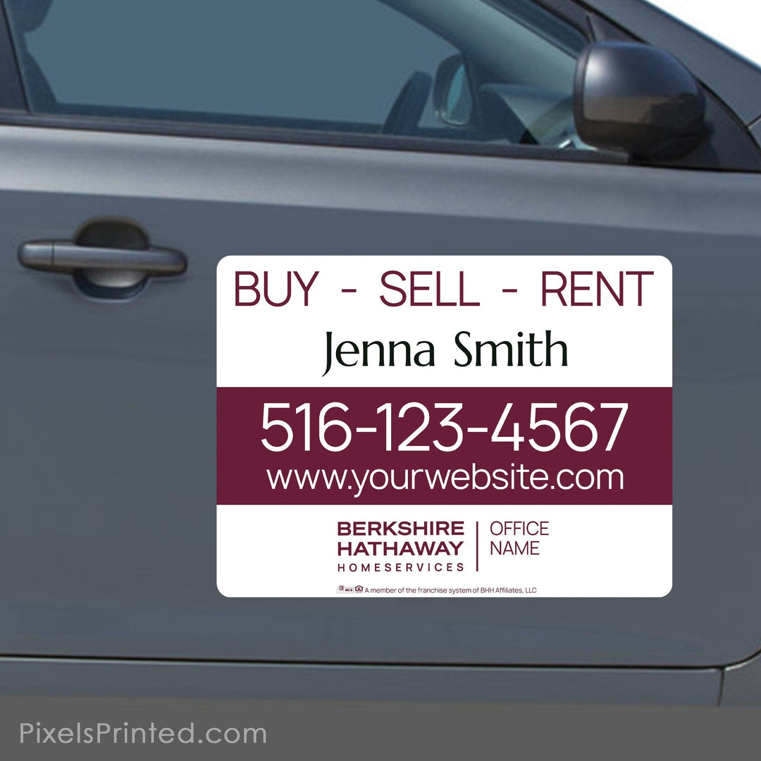 Berkshire Hathaway car magnets - 18”x24" PixelsPrinted 