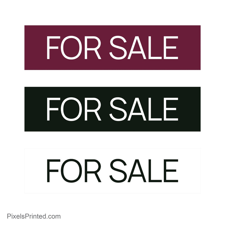 Berkshire Hathaway for sale sign riders PixelsPrinted 