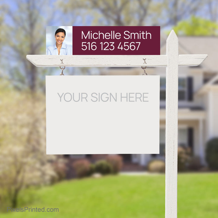 Berkshire Hathaway sign riders PixelsPrinted 