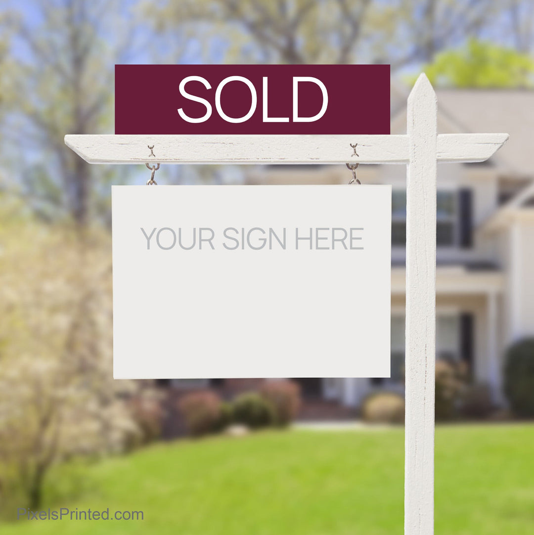 Berkshire Hathaway sign riders PixelsPrinted 