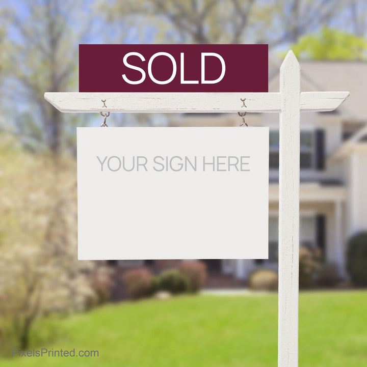 Berkshire Hathaway sign riders PixelsPrinted 