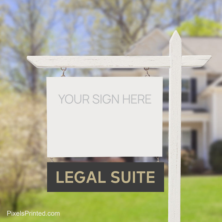 Century 21 legal suite sign riders PixelsPrinted 