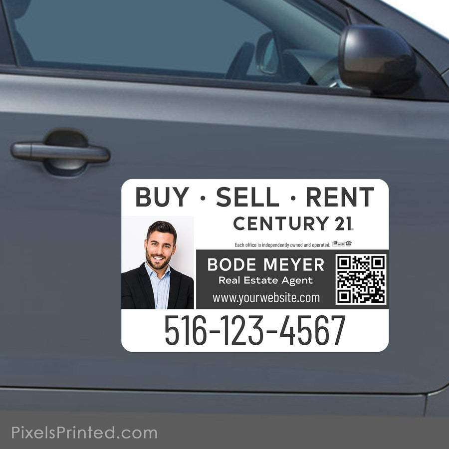 Century 21 real estate car magnets vehicle magnets PixelsPrinted 