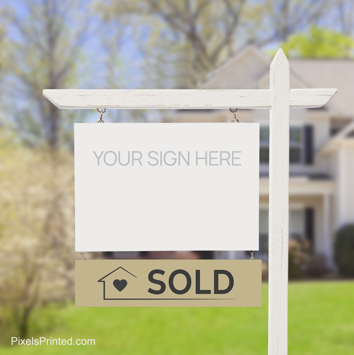 Century 21 sold sign riders PixelsPrinted 