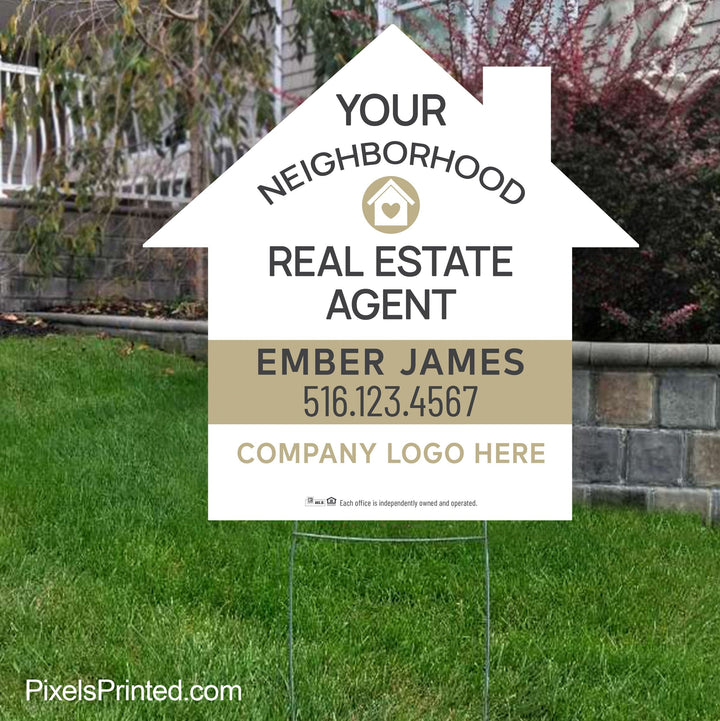 Century 21 your neighborhood agent yard signs yard signs PixelsPrinted 