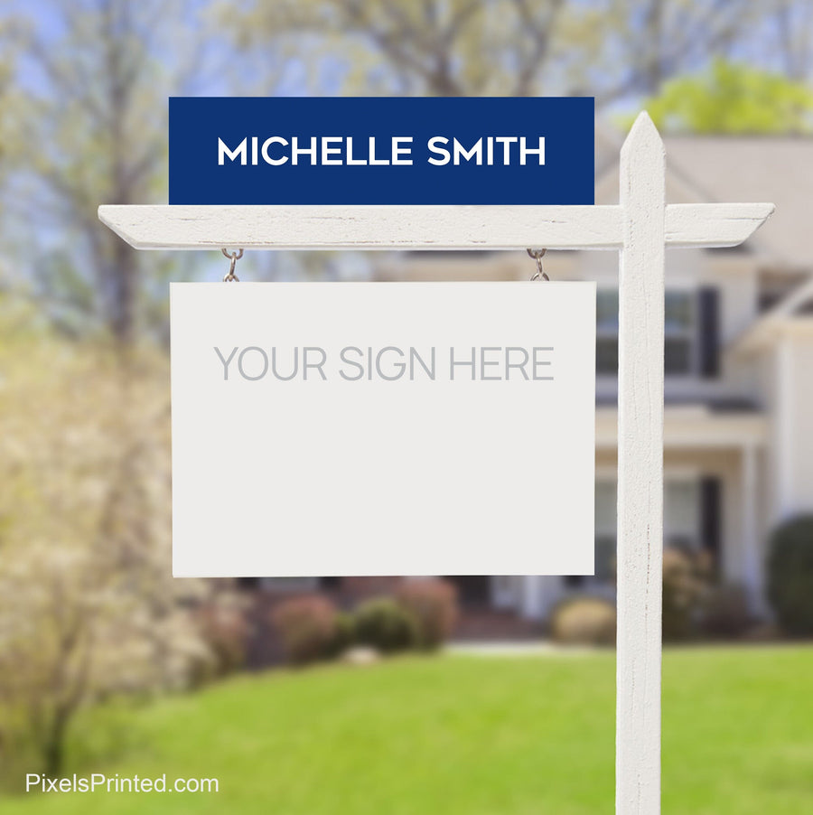 Coldwell Banker name sign riders PixelsPrinted 