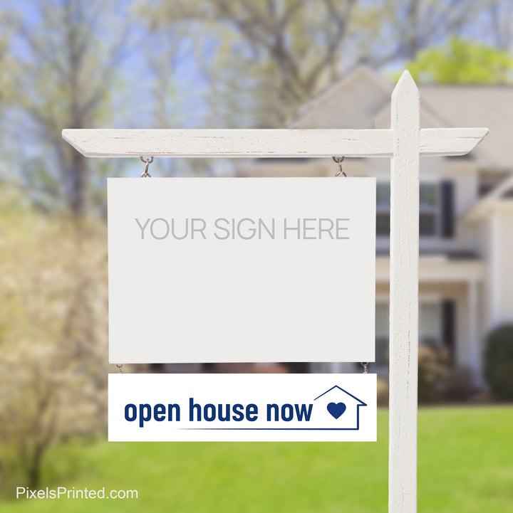 Coldwell Banker open house sign riders PixelsPrinted 