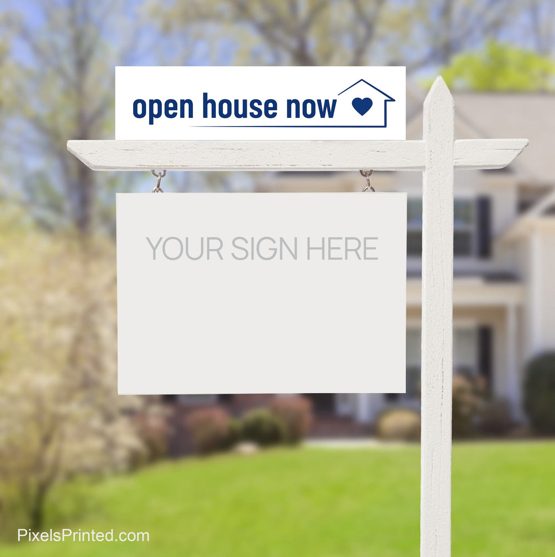 Coldwell Banker open house sign riders PixelsPrinted 