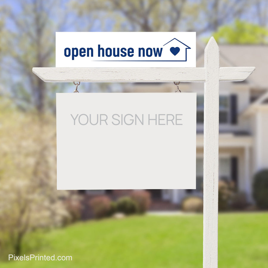 Coldwell Banker open house sign riders PixelsPrinted 