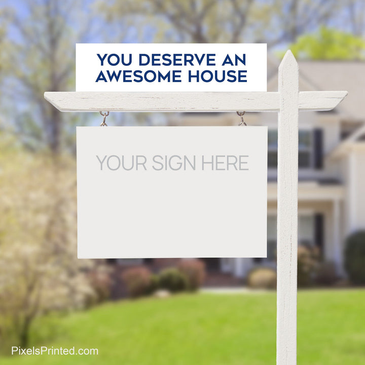 Coldwell Banker sign riders PixelsPrinted 