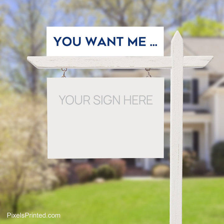 Coldwell Banker sign riders PixelsPrinted 