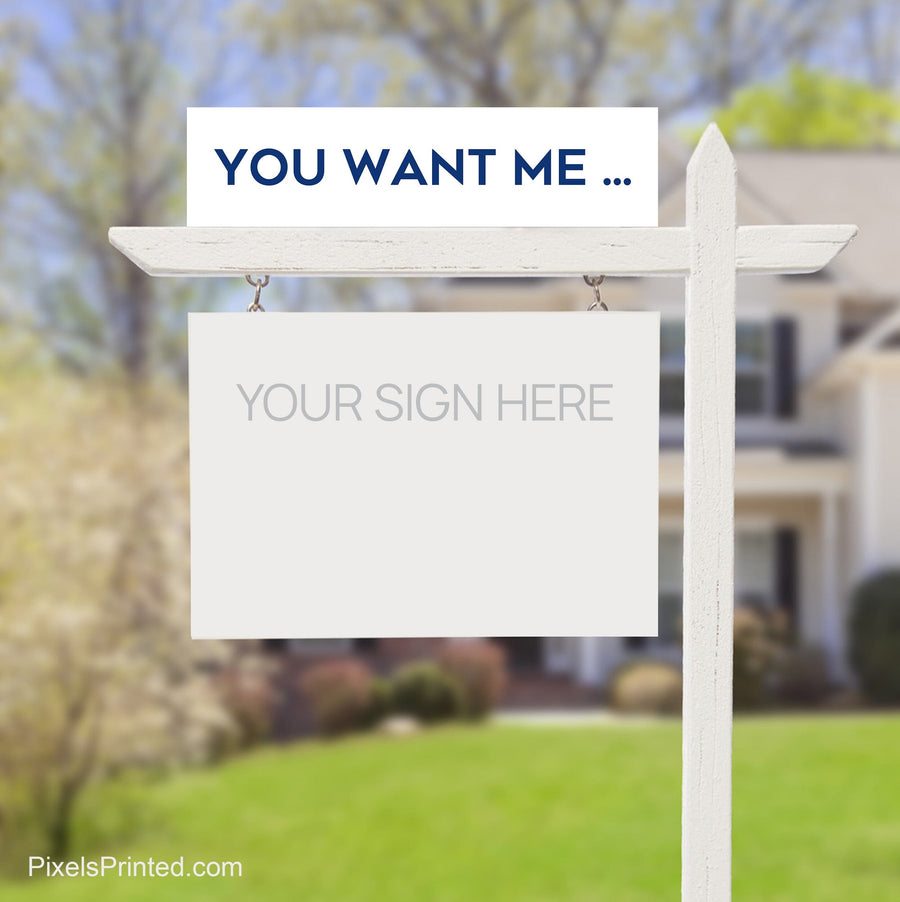 Coldwell Banker sign riders PixelsPrinted 