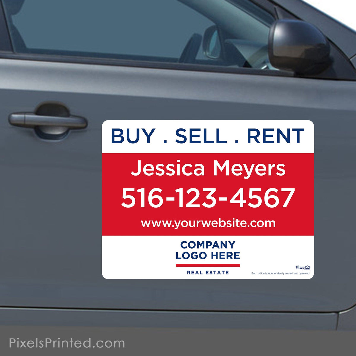 ERA real estate car magnets PixelsPrinted 