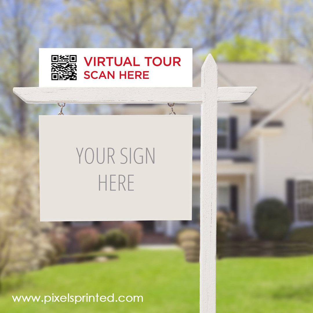 ERA real estate QR code sign riders PixelsPrinted 