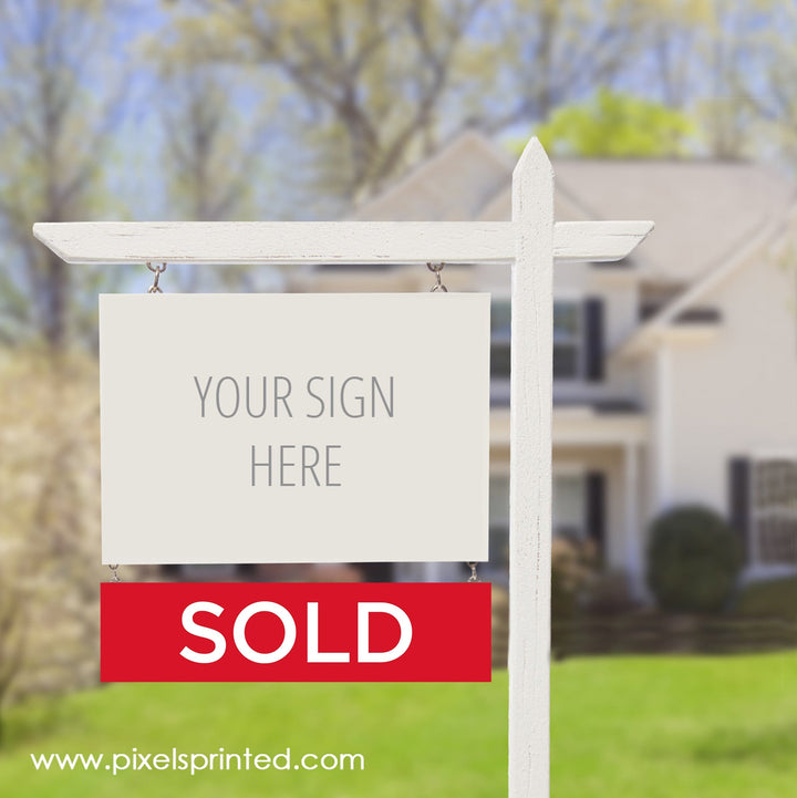 ERA real estate sold sign riders PixelsPrinted 
