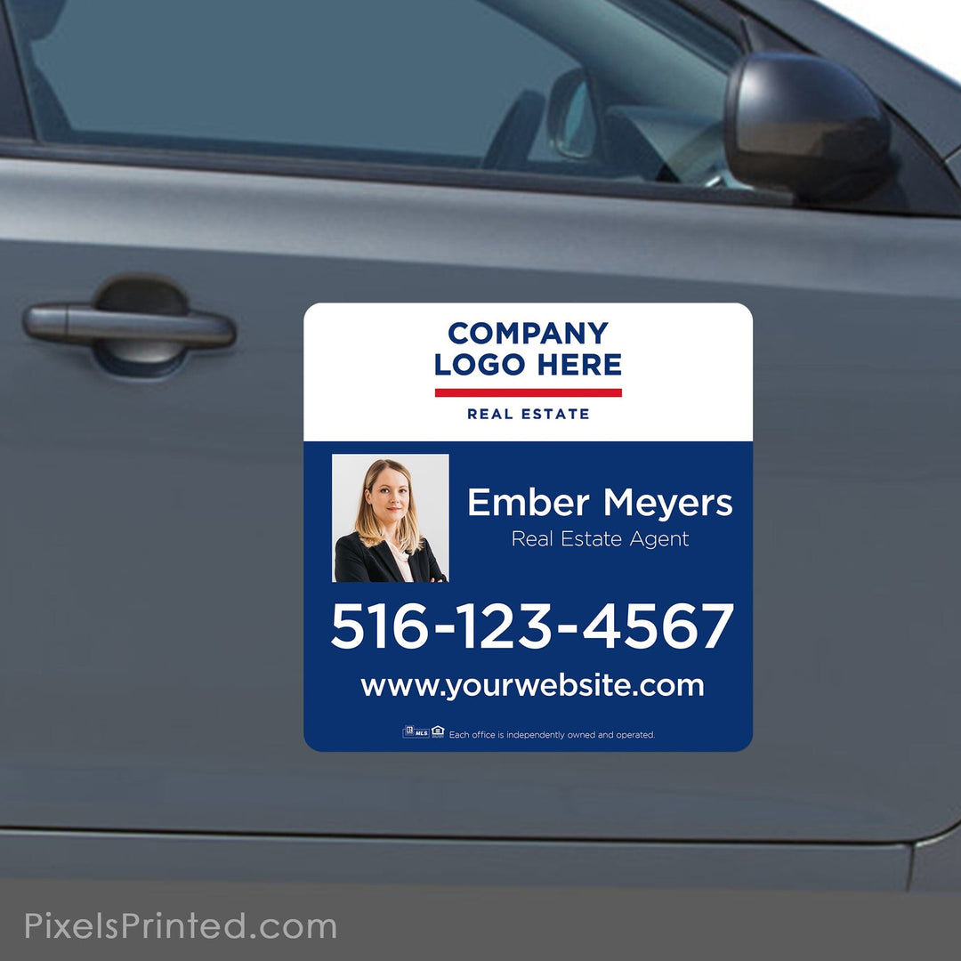 ERA real estate square car magnets PixelsPrinted 